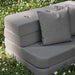 Foldesofa, Multi grey w. grey