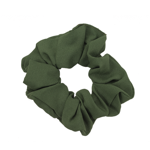 Scrunchie, perusvihreä