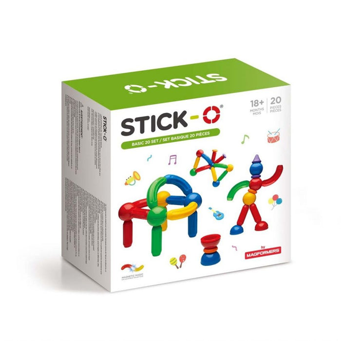 Magformers stick-O basic, 20 sarjaa