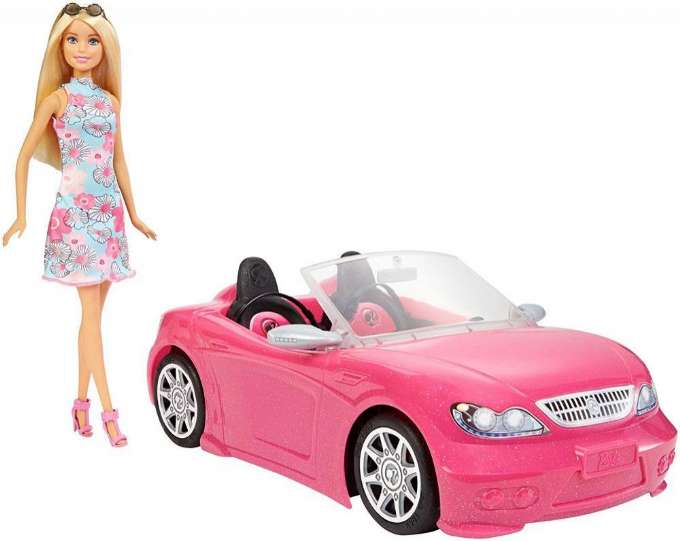 Barbie glam Cabriolet nukella
