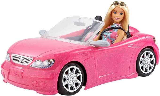 Barbie glam Cabriolet nukella