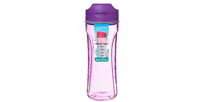 Juomapullo, Tritan - Violetti (600 ml)