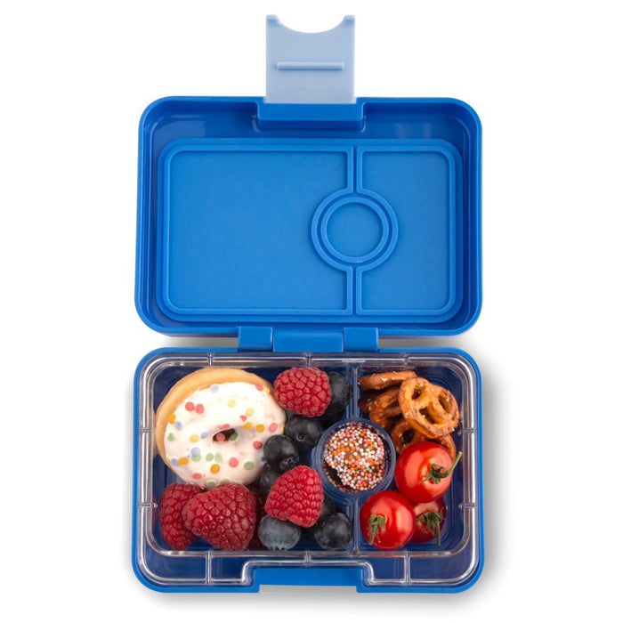 Yumbox Lounaslaatikko, minivälipala (3 huonetta) - Jodphurin sininen