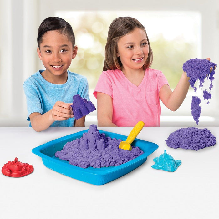 Kinetic sand sæt - blå