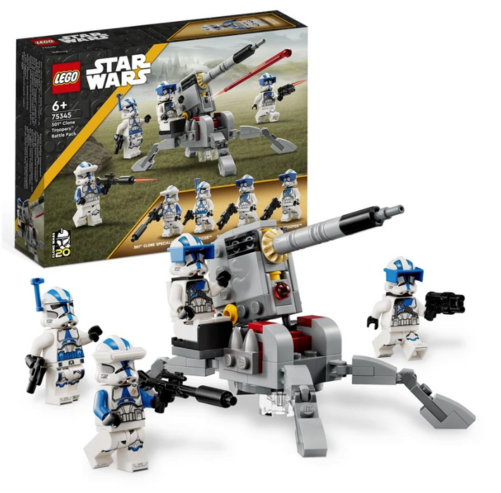 LEGO Star Wars 75345 -taistelupaketti 501. legioonan kloonisotilaiden kanssa