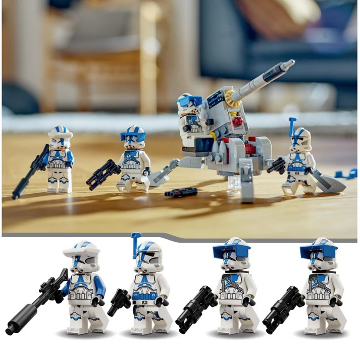 LEGO Star Wars 75345 -taistelupaketti 501. legioonan kloonisotilaiden kanssa