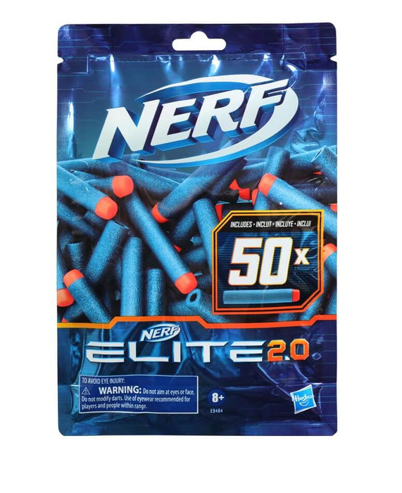 Nerf Elite 2.0 - Täytä pakkaus 50 kappaleella