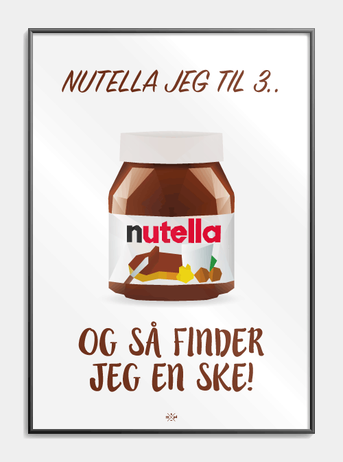 Nutella I 3 julisteelle, S (29,7x42, A3)