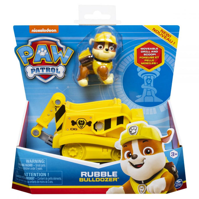 Paw Patrol -perusajoneuvot - Murska ja puskutraktori