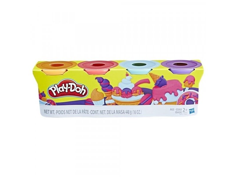 Play-Doh, 4 ämpäriä - Pastellisekoitus