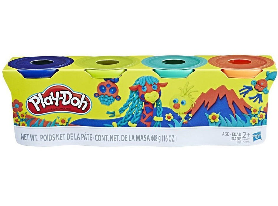 Play- Doh , 4 ämpäriä - Villieläimiä