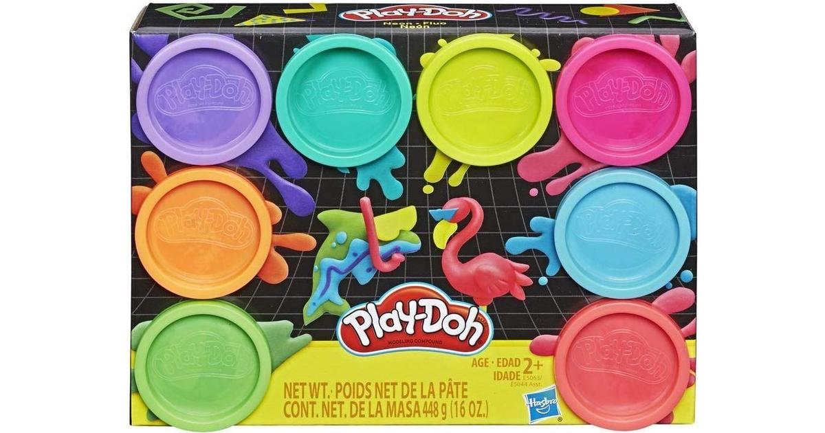 Play - Doh - Neon-paketti, jossa 8 kauhaa