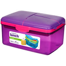 Lounaslaatikko 2 l, violetti