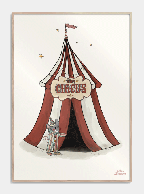 Pieni sirkuslasten juliste, M (50x70, B2)
